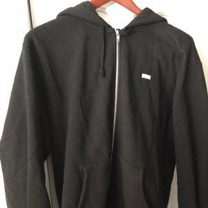 Supreme XL Box Logo Zip Up Hooded Sweatshirt - Black